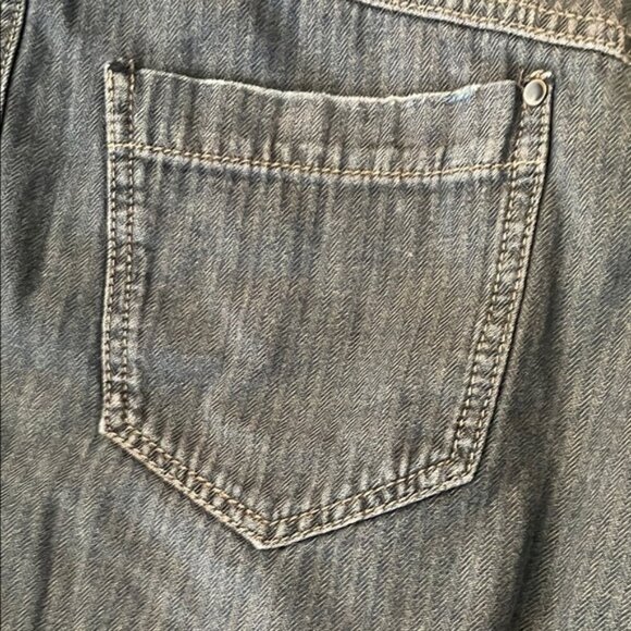 Free People 25 Faded Black Fringed Maxi Skirt - Picture 6 of 7